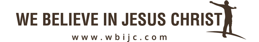 we believe in jesus christ logo